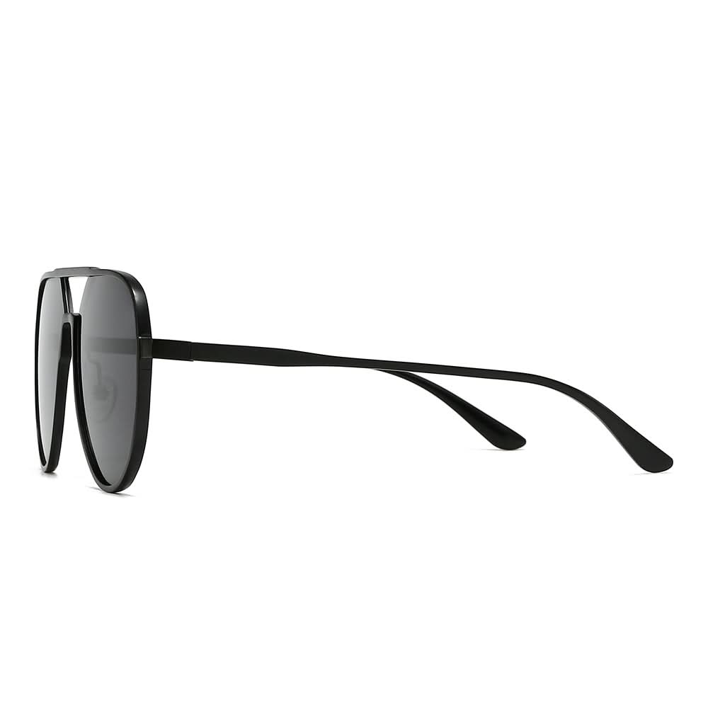 Oversized Aviator Tinted Sunglasses