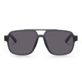 Dollger Black Oversized Aviator Sunglasses