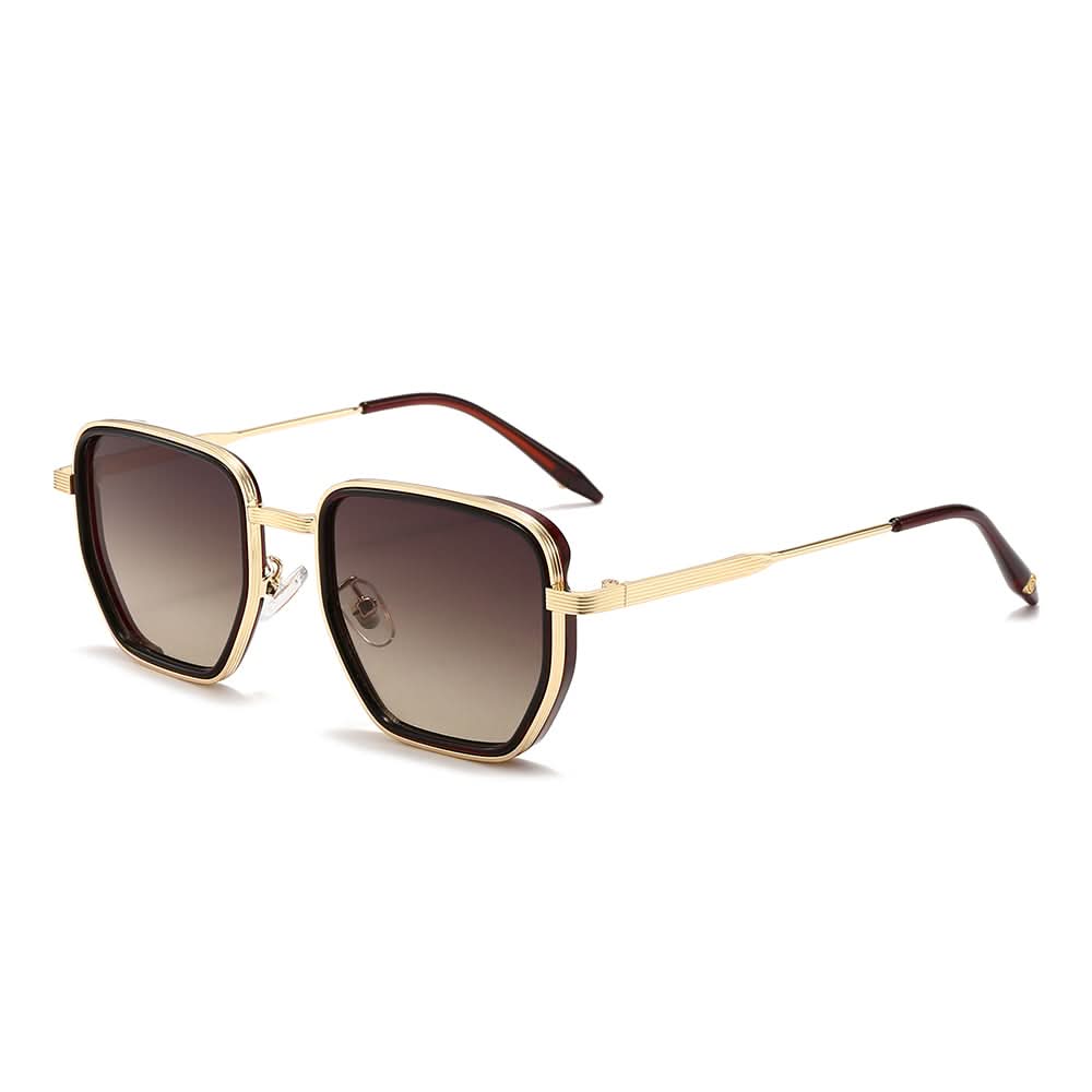 Dollger Oversized Square Tinted Sunglasses