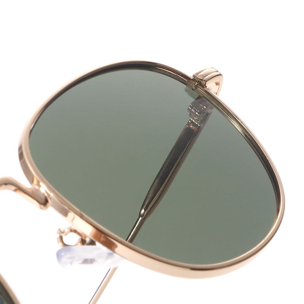 Dollger Rose Gold Retro-Vintage Round Tinted Sunglasses