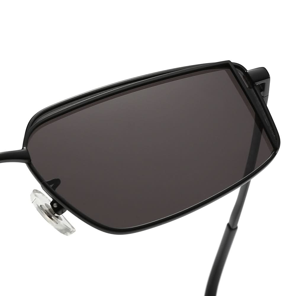 Dollger Rectangular Metal Tinted Sunglasses