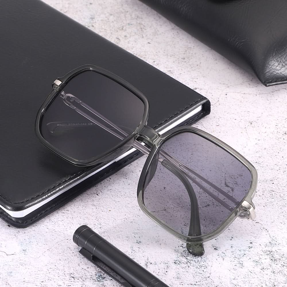 Dollger Oversized Lightweight Square Tinted Sunglasses