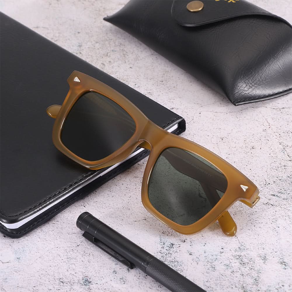 Dollger Classic Square Mirror Sunglasses