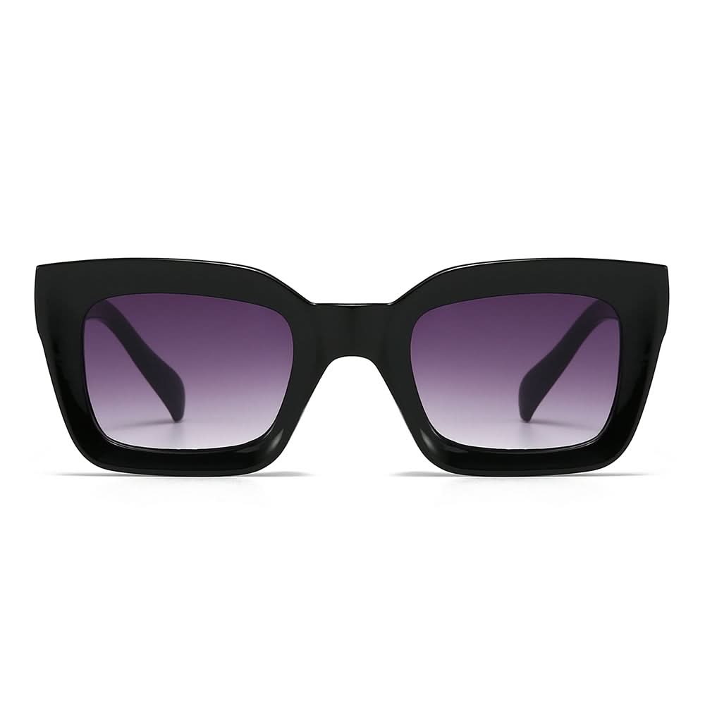 Dollger Thick Acetate Trapezoidal Sunglasses
