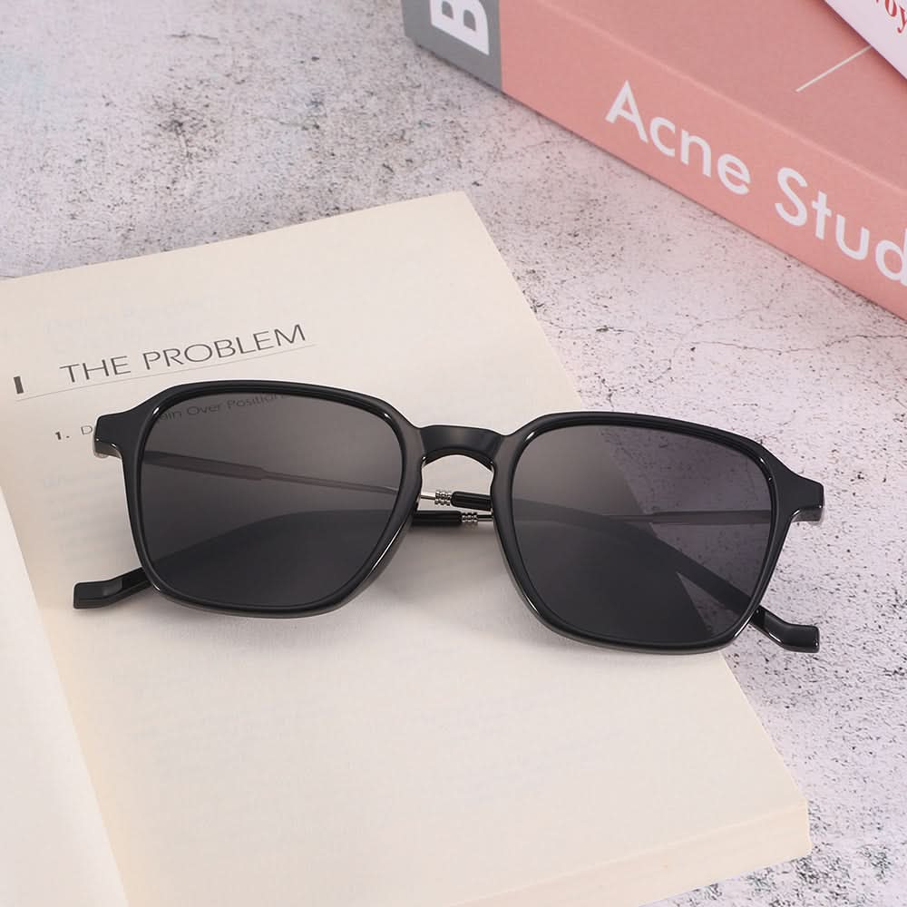 Dollger Amber Square Polarized Sunglasses