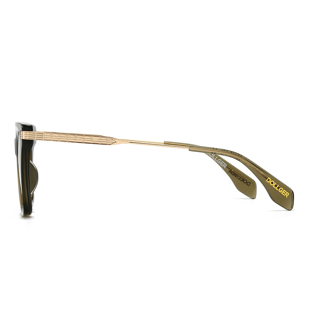 Dollger Square Green Sunglasses