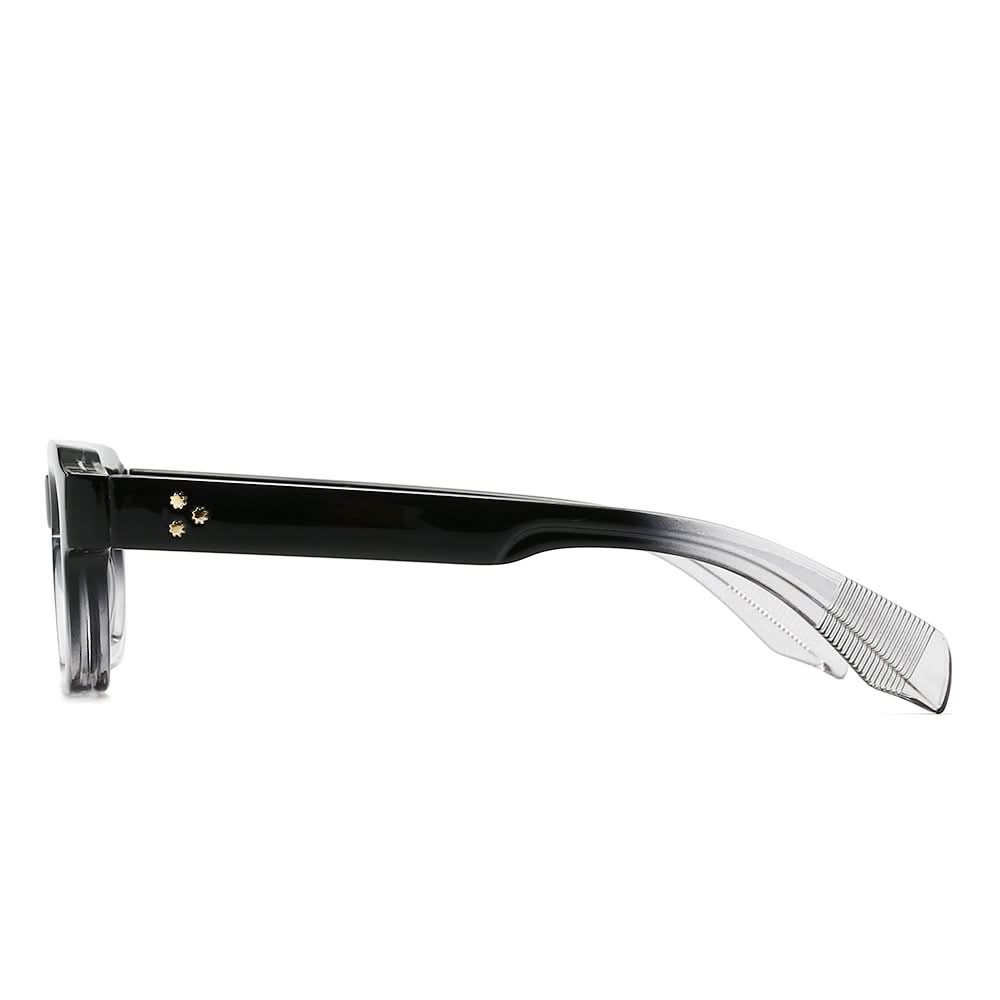 Dollger Acetate Rectangle Full-Rim Tinted Sunglasses