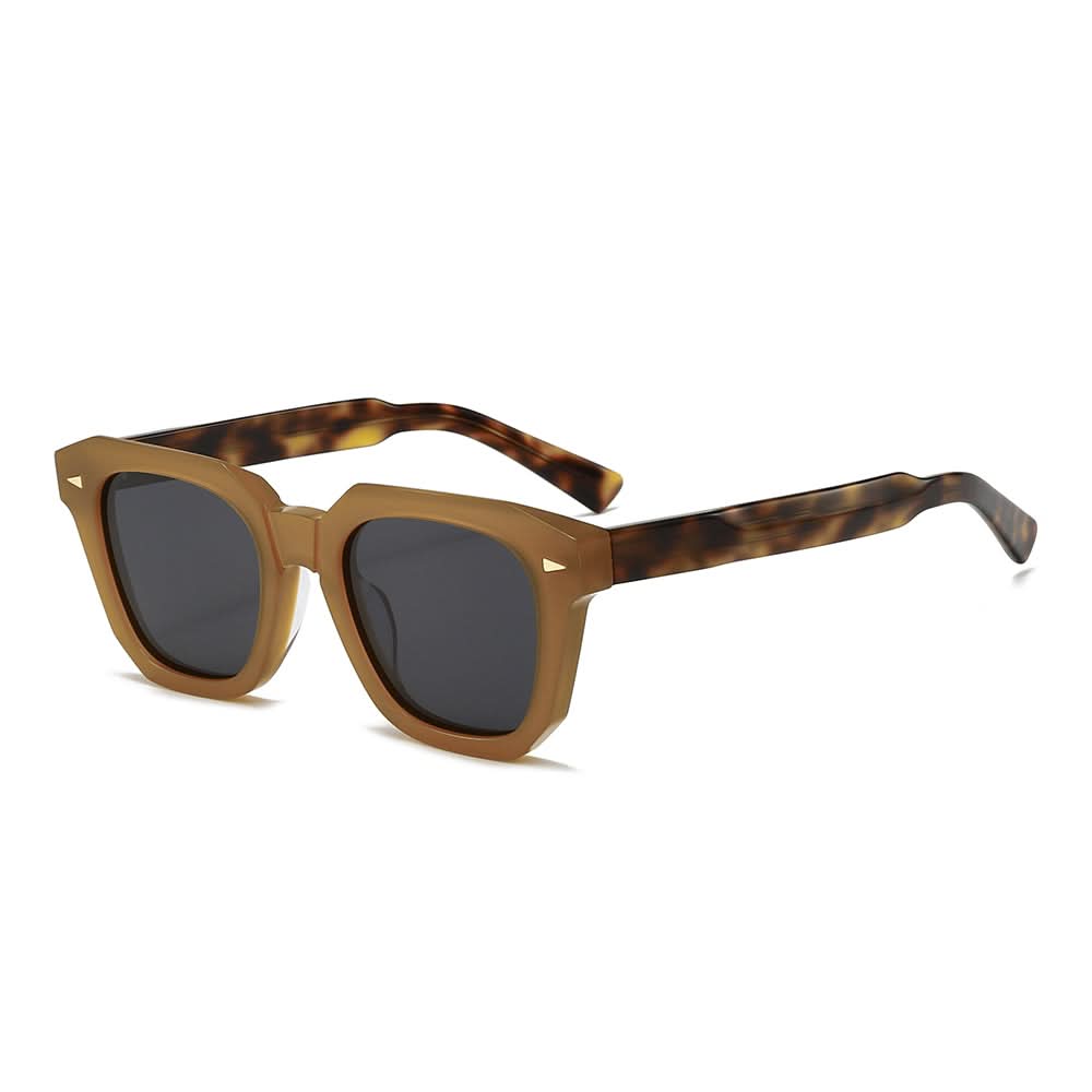 Dollger Thick Chic Square Tinted Sunglasses