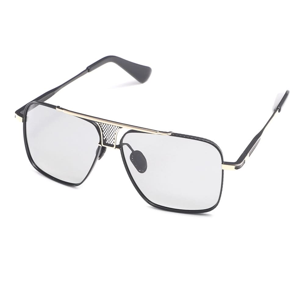 Dollger Square Aviator Metal Sunglasses