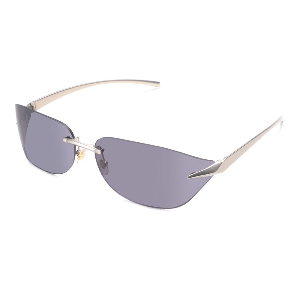 Dollger Rectangle Rimless Tinted Sunglasses