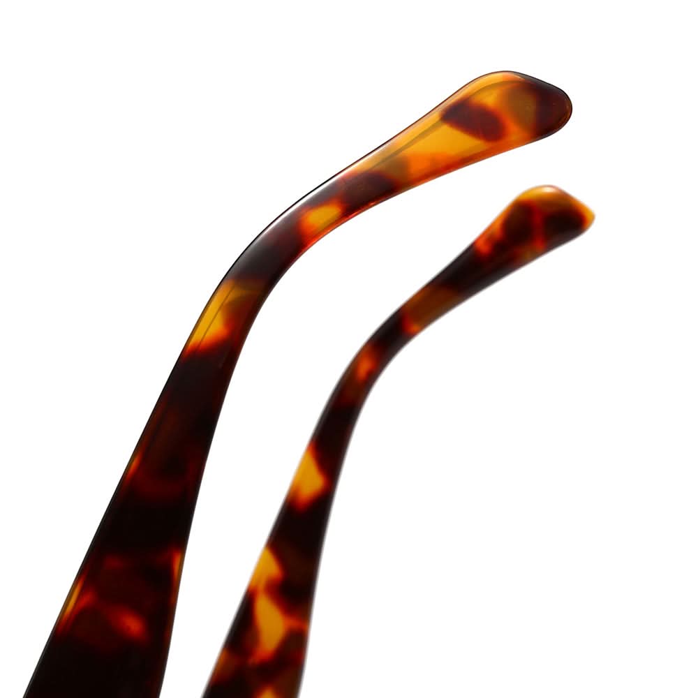 Dollger Thick Acetate Trapezoidal Sunglasses