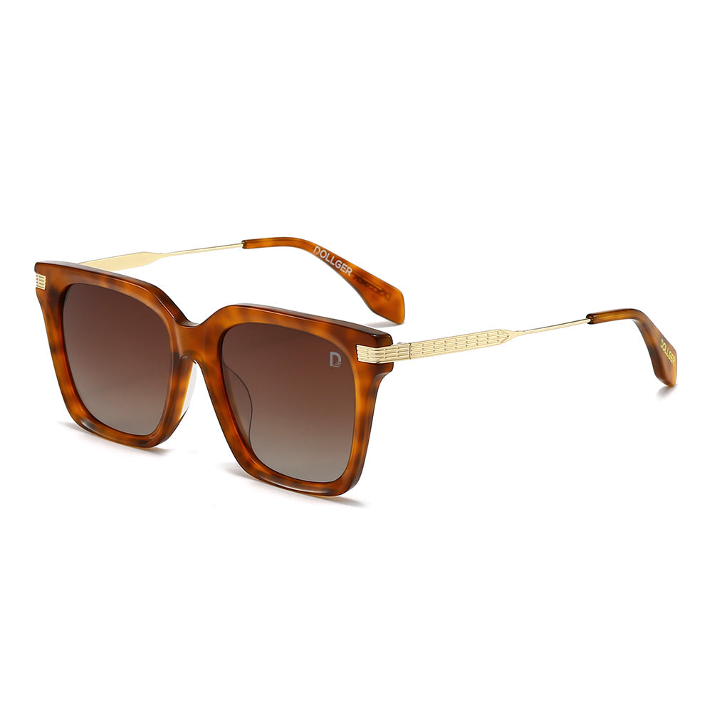 Dollger Square Green Sunglasses