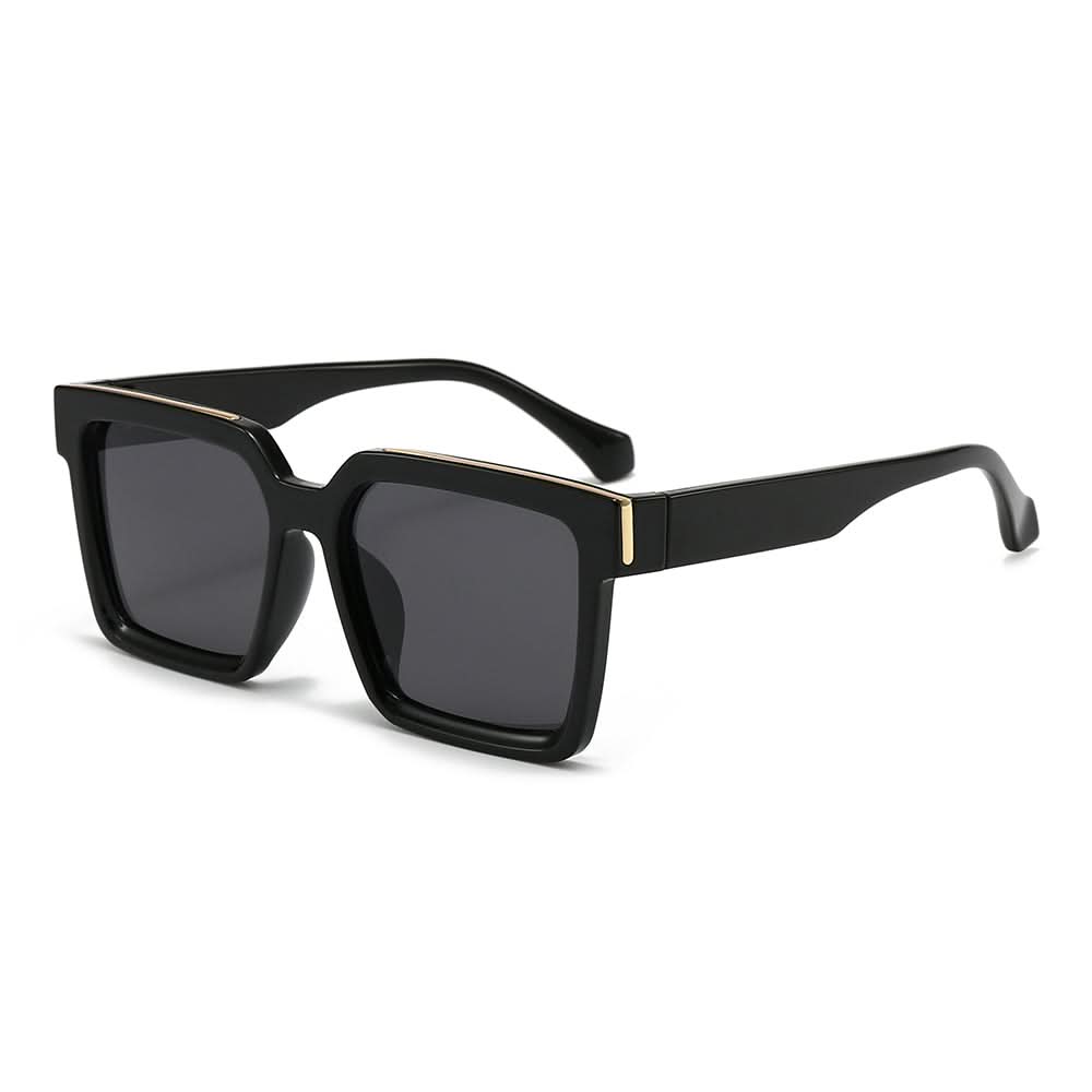 Dollger Oversized Acetate Square Tinted Sunglasses