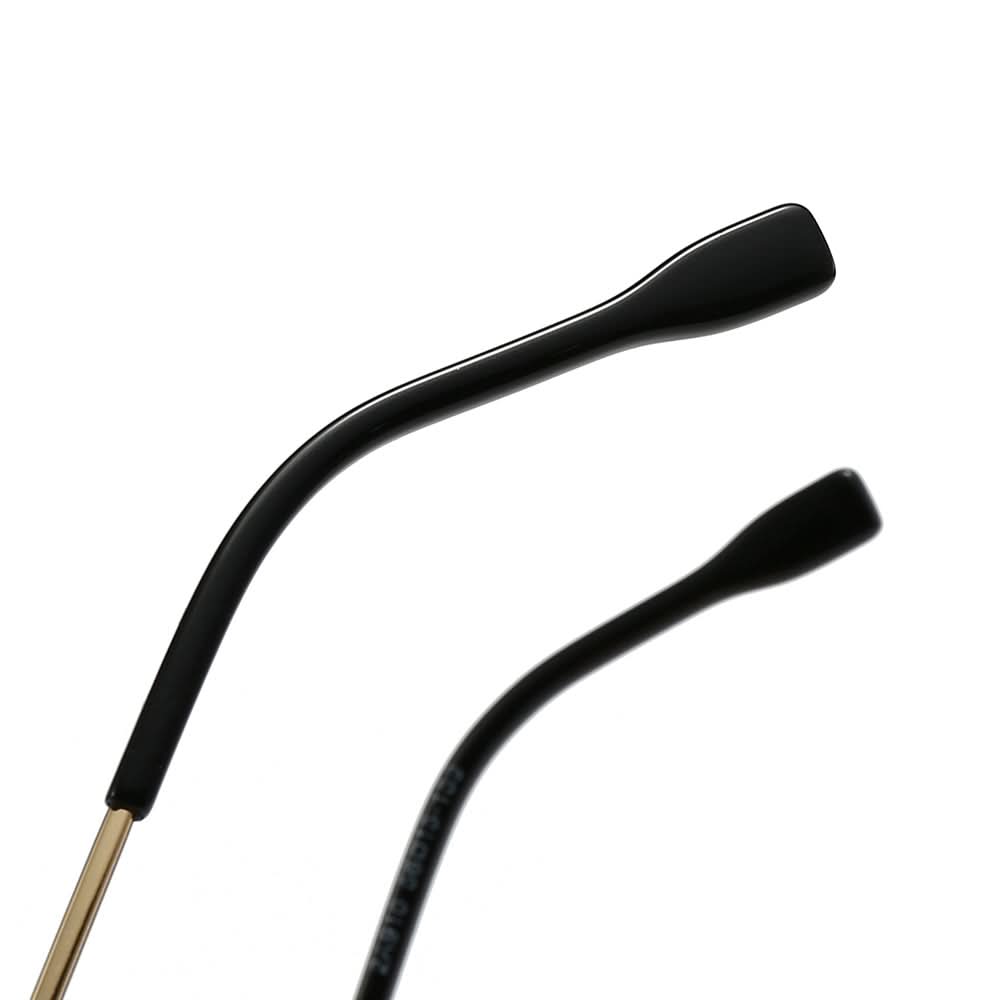 Dollger Retro-Vintage Rectangle Geometric Tinted Sunglasses