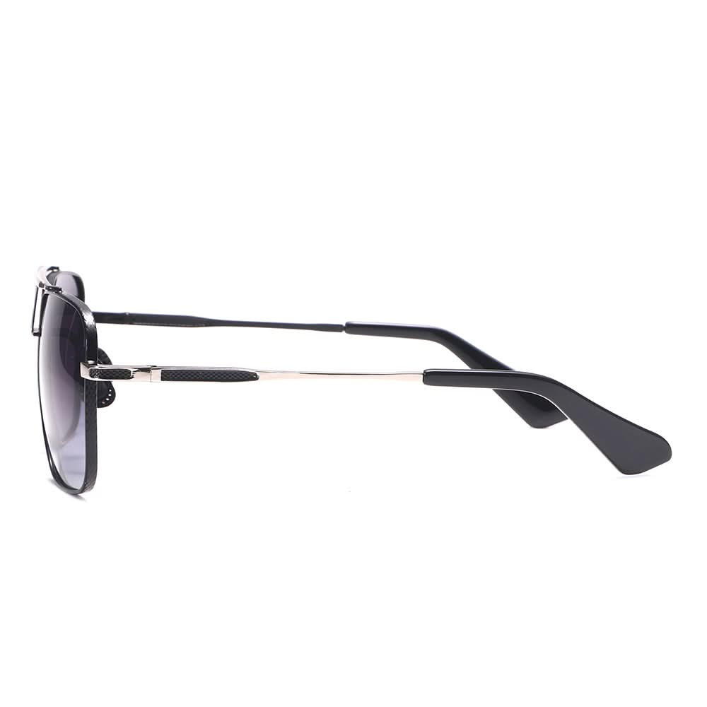 Dollger Square Aviator Metal Sunglasses