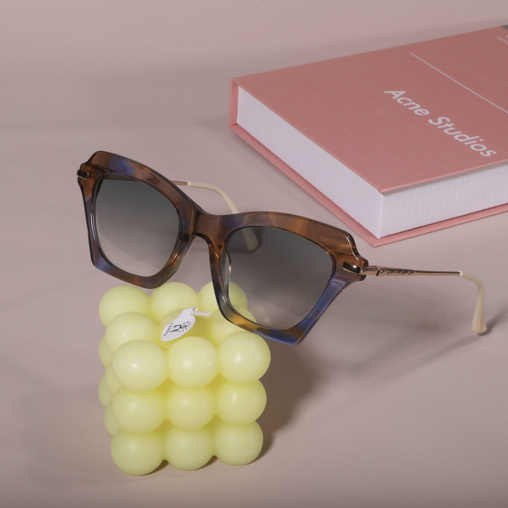 Rainbow Metal Frame Legs Sunglasses